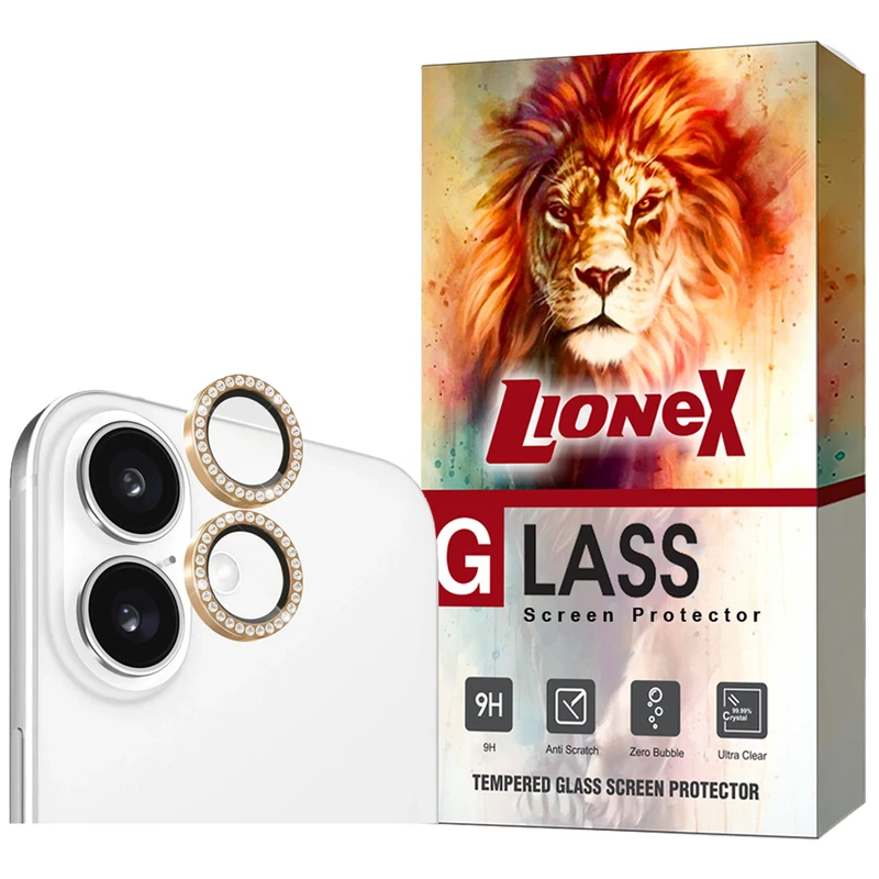 محافظ لنز دوربین لایونکس مدل NR16L20 مناسب برای گوشی موبایل اپل iPhone 16