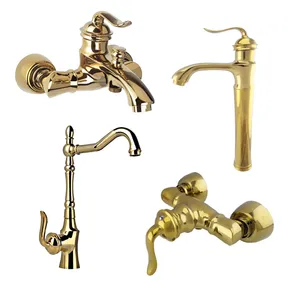 ست شیرآلات پارسه مدل LION GOLD