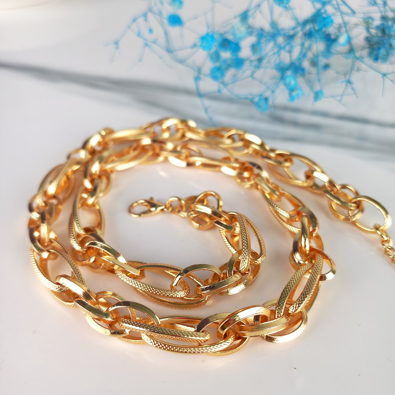 زنجیر زنانه مدل سولماز کد AB6