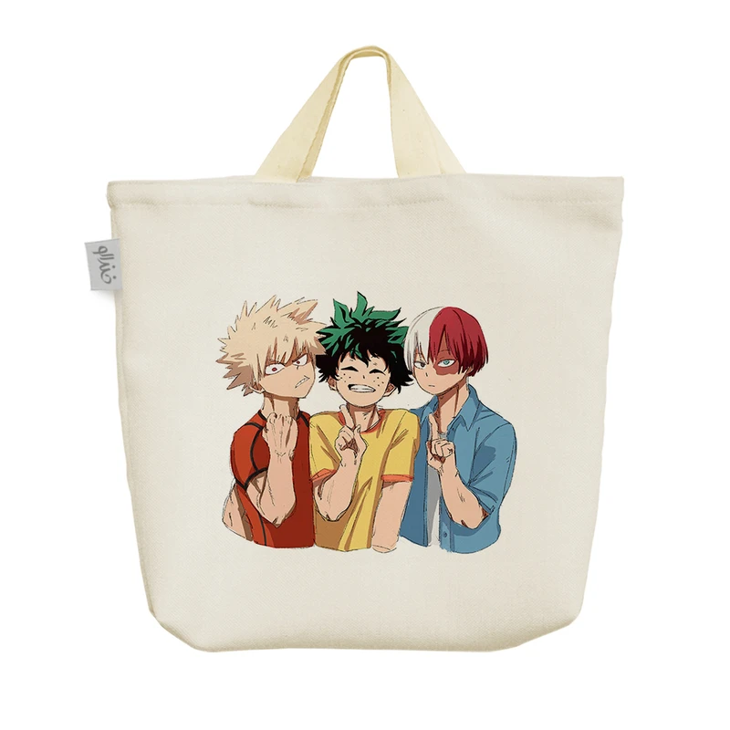 ساک خرید خندالو مدل انیمه آکادمی قهرمان من کد 935