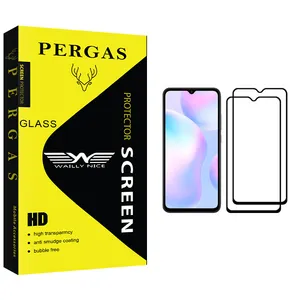 Waily Nice Pergas Glass Screen Protector For Xiaomi Redmi 9A Pack Of 2