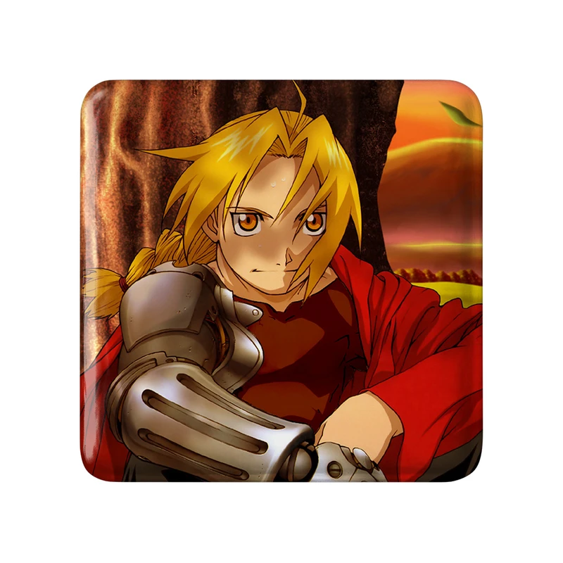 مگنت خندالو طرح ادوارد الریک انیمه کیمیاگر تمام فلزی Fullmetal Alchemist کد 12682