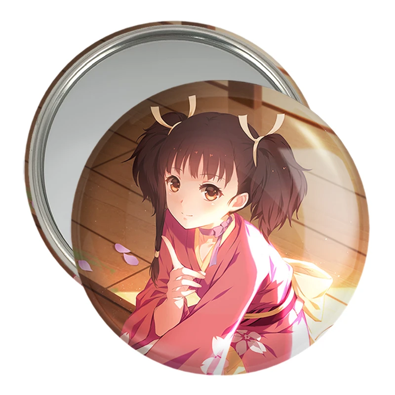 آینه جیبی خندالو مدل مومی انیمه کابانری (Kabaneri) کد 35974