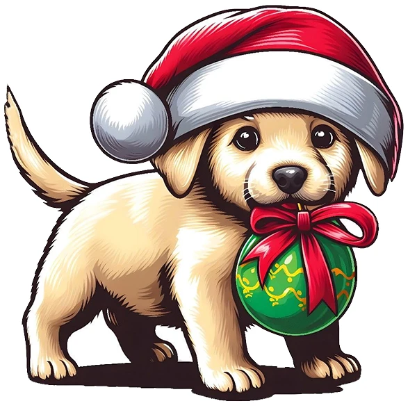  استیکر پارچه و لباس پاد آفرین طرح سگ بامزه کد 5126