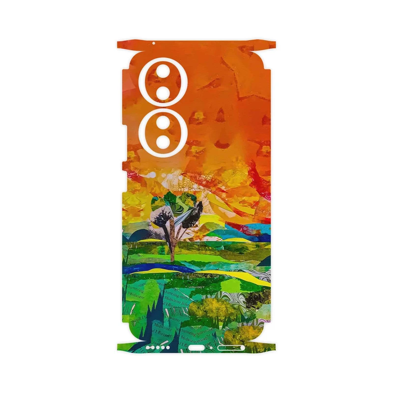 برچسب پوششی ماهوت مدل Collage of Painting-FullSkin مناسب برای گوشی موبایل آنر 90