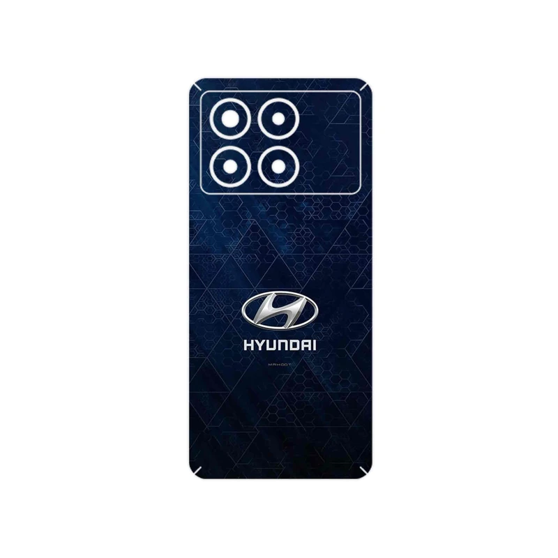 برچسب پوششی ماهوت مدل Hyundai_Logo مناسب برای گوشی موبایل شیائومی Poco X6 Pro