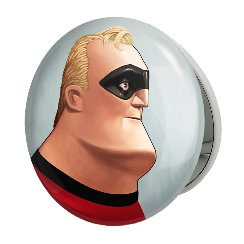 آینه جیبی خندالو طرح شگفت انگیزان The Incredibles مدل تاشو کد 1845 