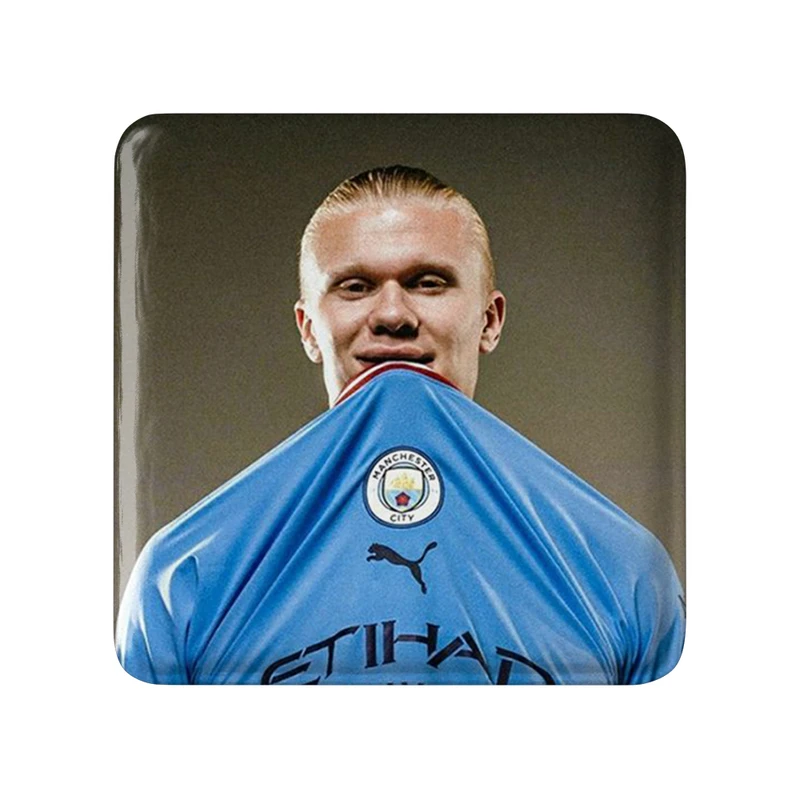 پیکسل خندالو طرح ارلینگ هالند (Erling Haaland) مدل مربعی کد 36355