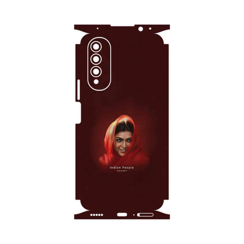 برچسب پوششی ماهوت مدل Portrait of an Indian Woman-FullSkin مناسب برای گوشی موبایل ویکو T50