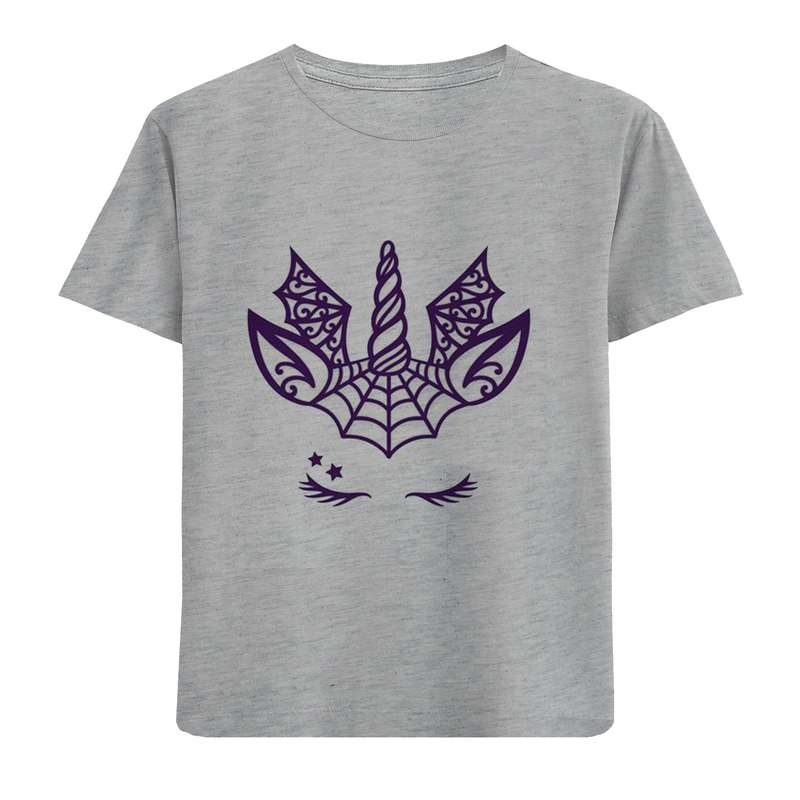 تی شرت آستین کوتاه بچگانه مدل خرگوش شاخدار D224