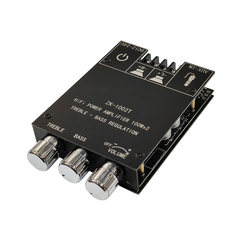 ماژول آمپلی فایر بلوتوثی مدل 100w_x2 کد 3Vol_b&t