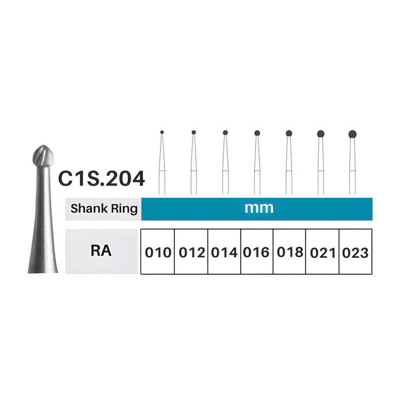 فرز کارباید آر دی تی مدل مخصوص آنگل C1S.204 بسته 5 عددی