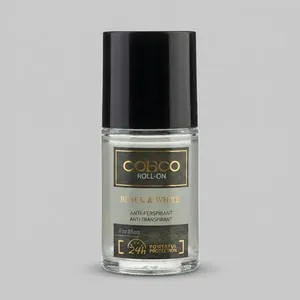 رول ضد تعریق مردانه کوبکو مدل Black WHITE حجم 75 میلی لیتر