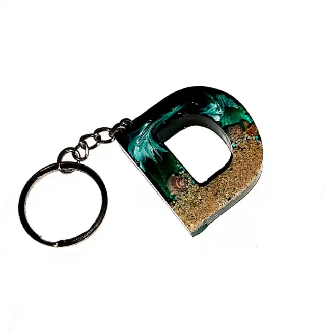 جاکلیدی رزینی طرح دریا مدل حرف D