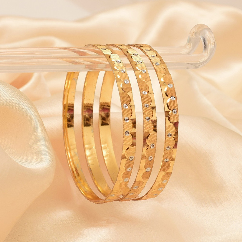 النگو زنانه پایتخت کد AL1044_3 بسته 4 عددی