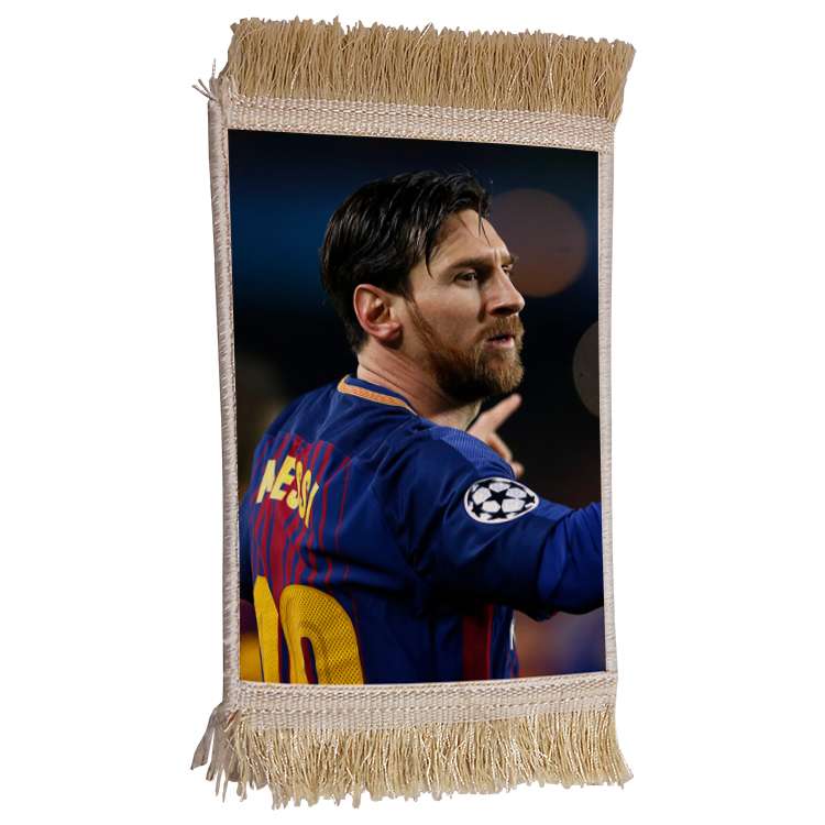 فرش ماشینی دیوارکوب مدل مسی کد 66