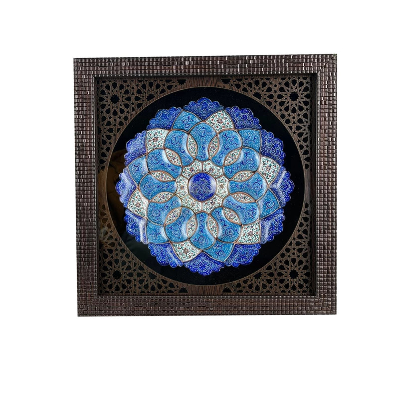 تابلو میناکاری مدل مهر کد m25
