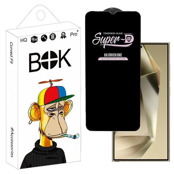 محافظ صفحه نمایش بوک مدل SuperD Guard مناسب برای گوشی موبایل سامسونگ Galaxy s24 ultra