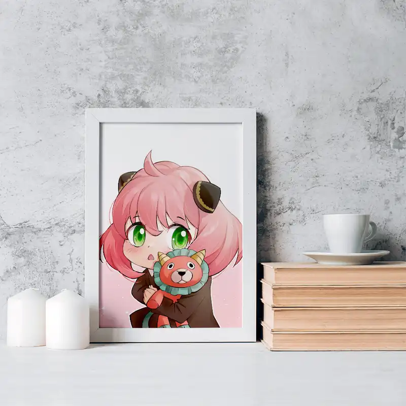 تابلو خندالو مدل آنیا فورجر انیمه اسپای ایکس فمیلی کد 15558