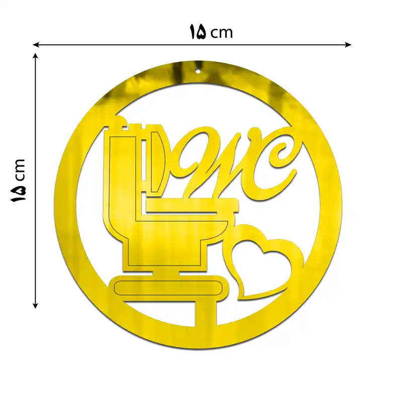 آینه پلکسی گلس دکوماتوس طرح شاه پسند مدل IND103 بسته 2 عددی