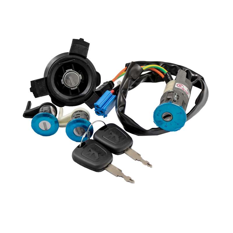 سوئیچ استارت خودرو فابریک پارت مدل 44023 مناسب برای 206 هاچبک مجموعه 6 عددی