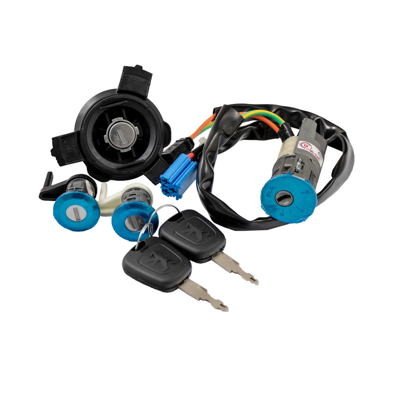 سوئیچ استارت خودرو فابریک پارت مدل 44023 مناسب برای 206 هاچبک مجموعه 6 عددی