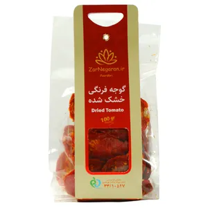 گوجه خشک زرنگاران - 100 گرم