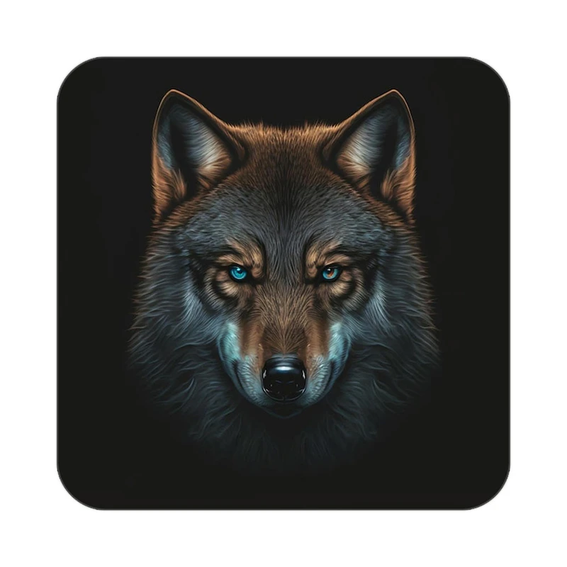 زیر لیوانی کاکتی طرح شیر مدل mp24381