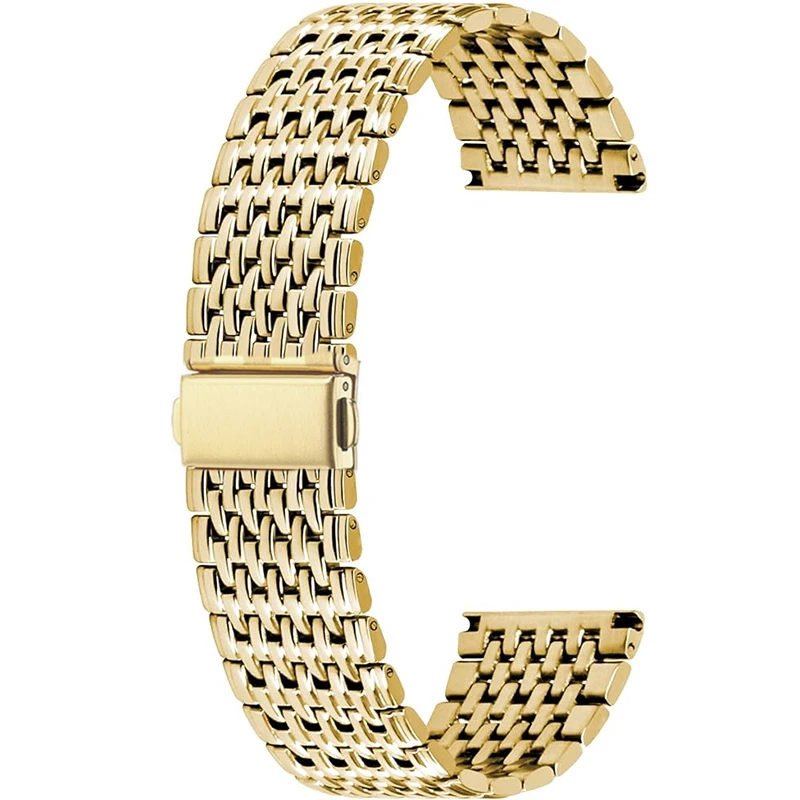 بند مسیر مدل Luxury Stanless-22 مناسب برای ساعت هوشمند گلوریمی M2 Max 46mm