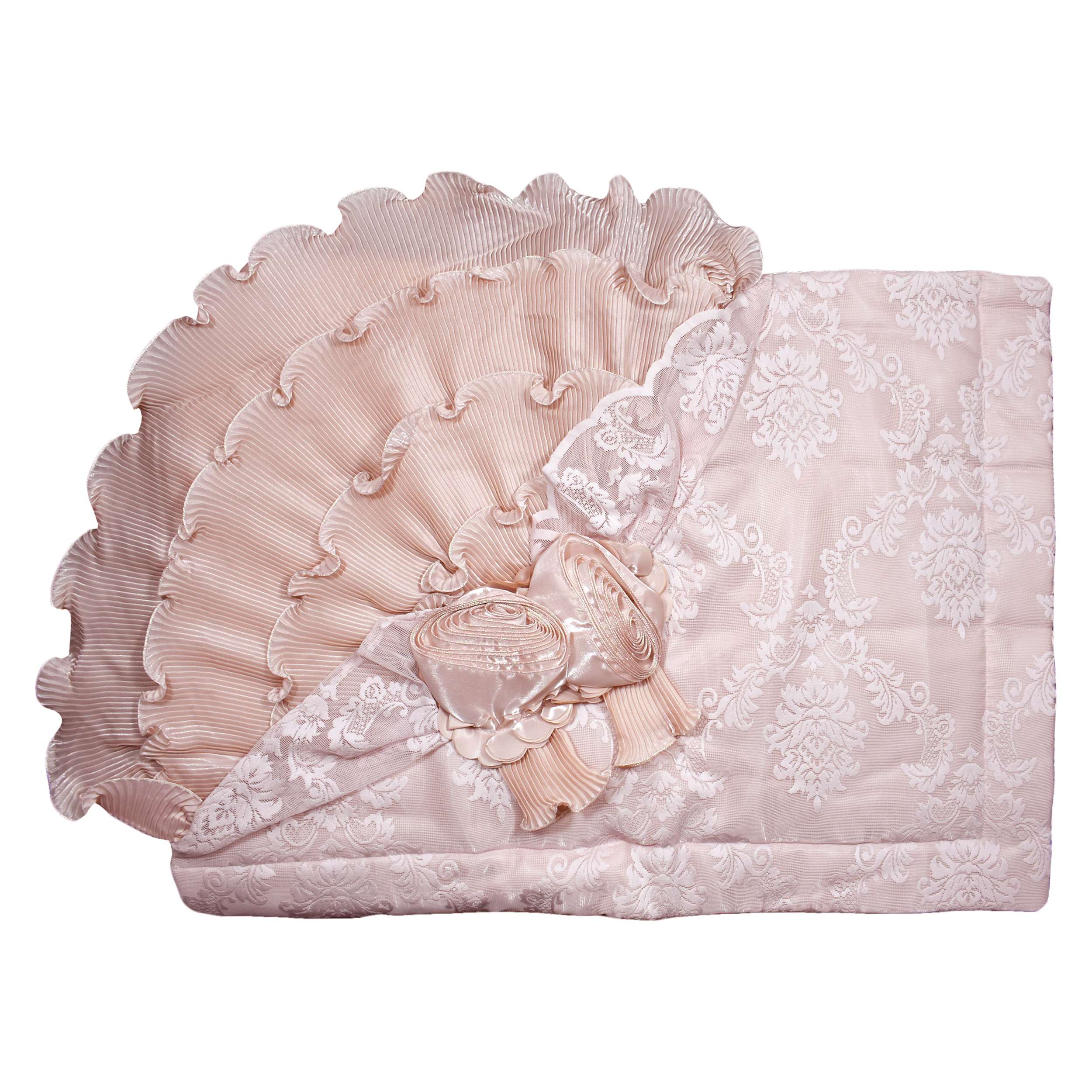 صورت سرویس روتختی کرستا مدل Rose Podra دو نفره 4 تکه