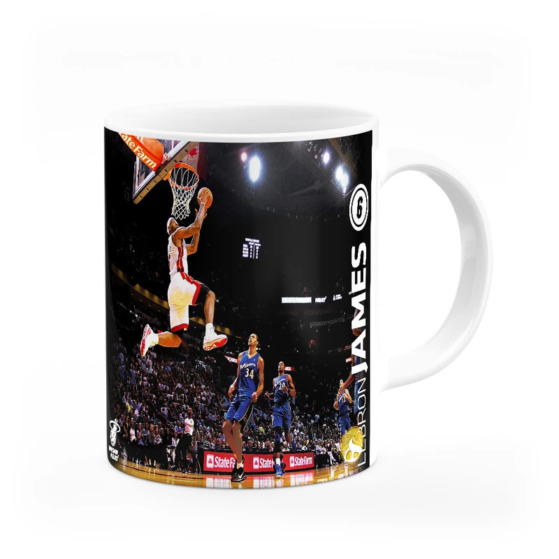 ماگ هومرو طرح بسکتبال تیم میامی هیت Miami Heat مدل MG5064