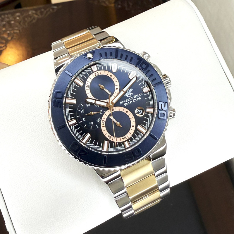 ساعت مچی عقربهای مردانه کوارتز بورلی هیلز پولو کلاب مدل BP3540X.590