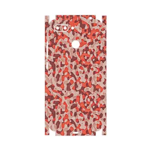MAHOOT Red Infantry Army-FullSkin Cover Sticker for Xiaomi Redmi 6