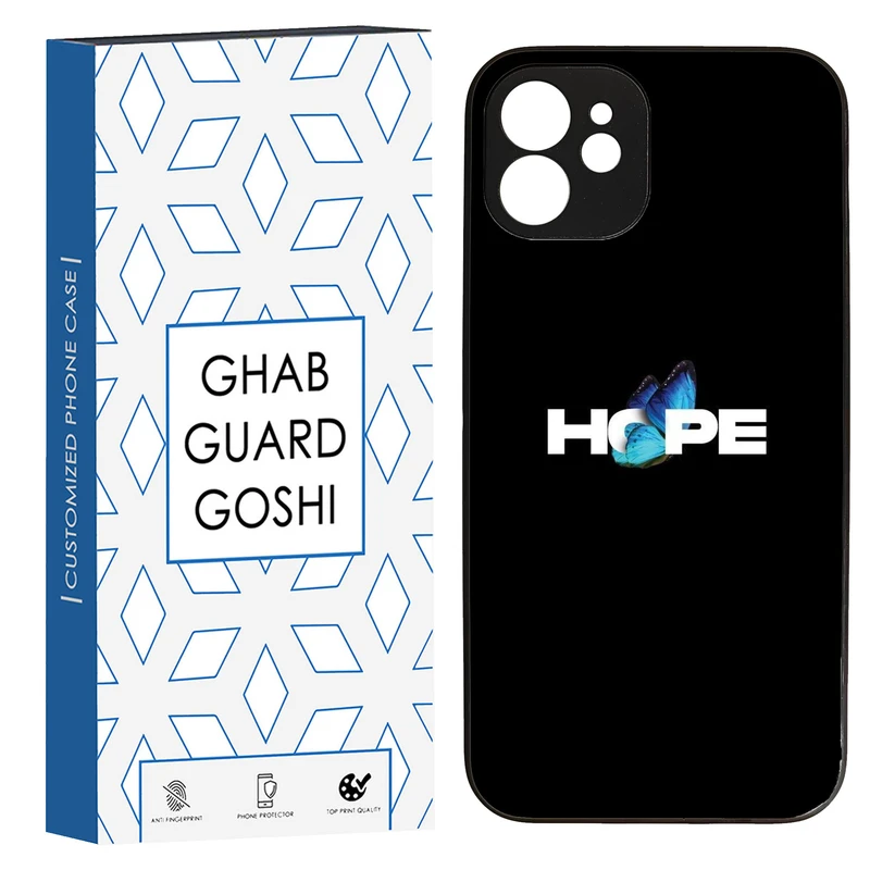 کاور قاب گارد گوشی طرح hope کد TPU-292 مناسب برای گوشی موبایل اپل Iphone 12