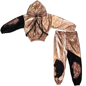ست هودی و شلوار دخترانه مدل S70