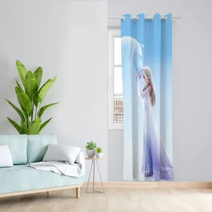 پرده مدل السا مخمل پانچی کد 4390 سایز 140x280 سانتی متر