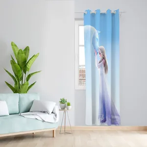  پرده مدل دخترانه مخمل پانچی کد 4390 سایز 140x200 سانتی متر