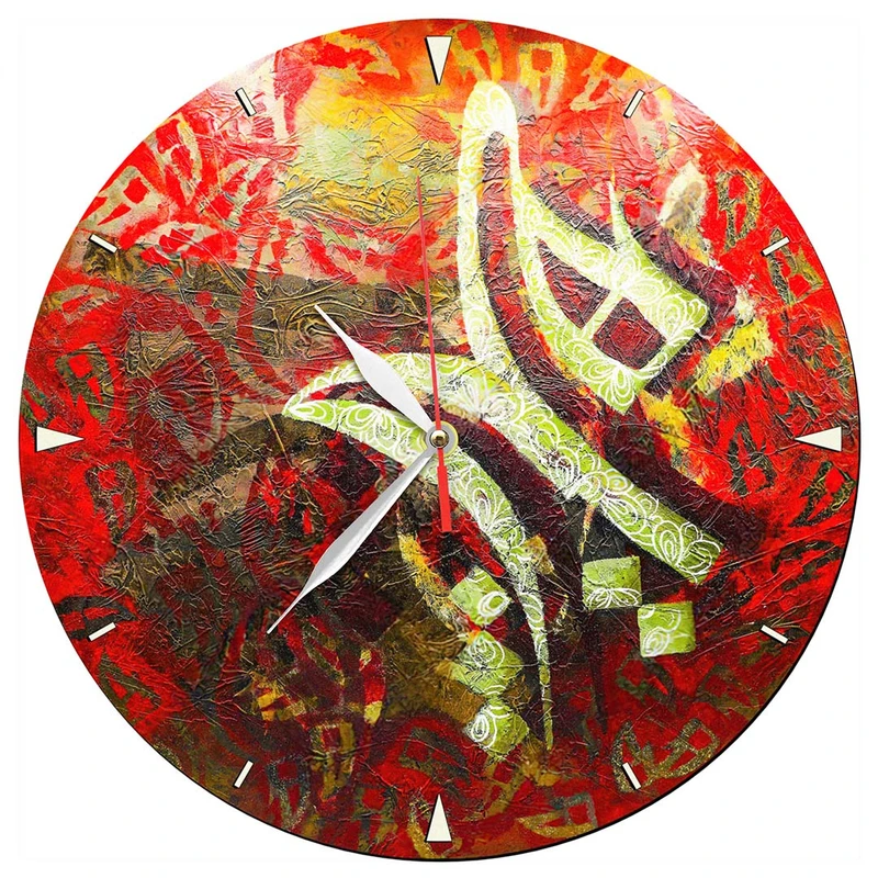ساعت دیواری مدل 1117 طرح هیچ