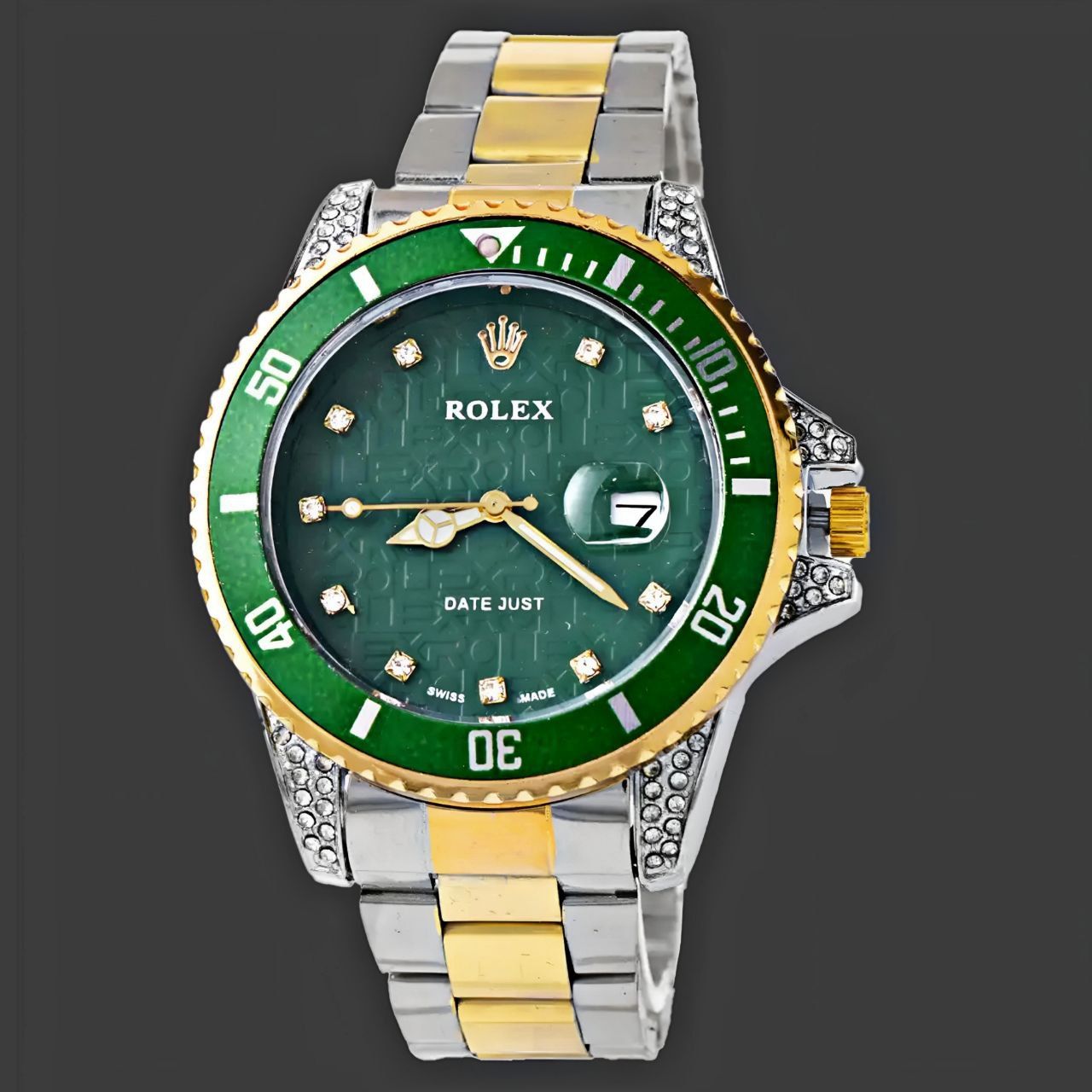 ساعت مچی عقربهای مردانه مدل ساب مارین نگینی 01 - - 1