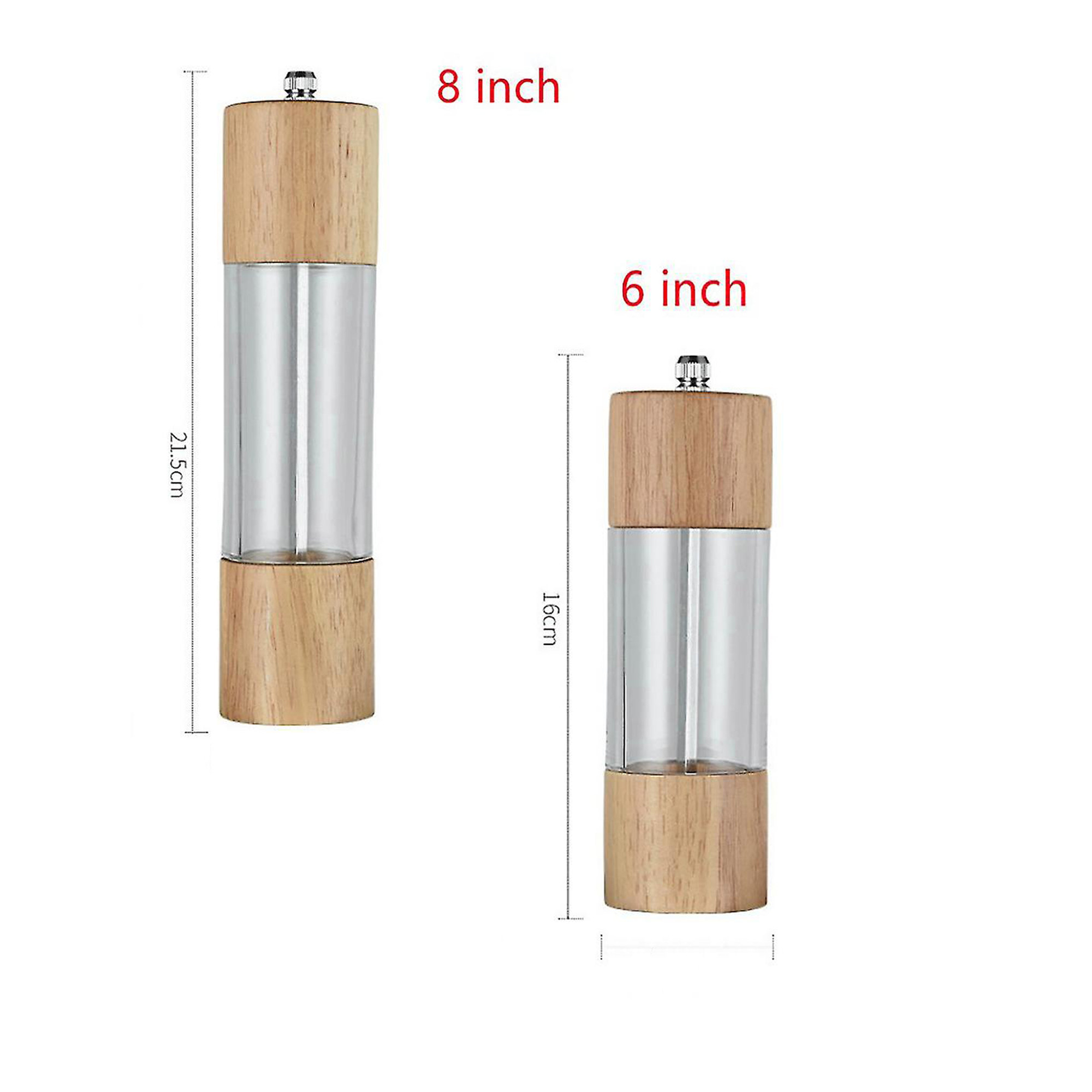 فلفل ساب و نمک ساب مدل Rubber مجموعه دو عددی فلفل ساب و نمک ساب مدل Rubber مجموعه دو عددی