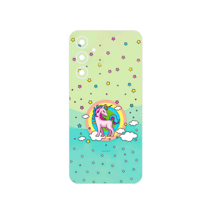 برچسب پوششی ماهوت مدل Rainbow unicorn adventure مناسب برای گوشی موبایل سامسونگ Galaxy A54