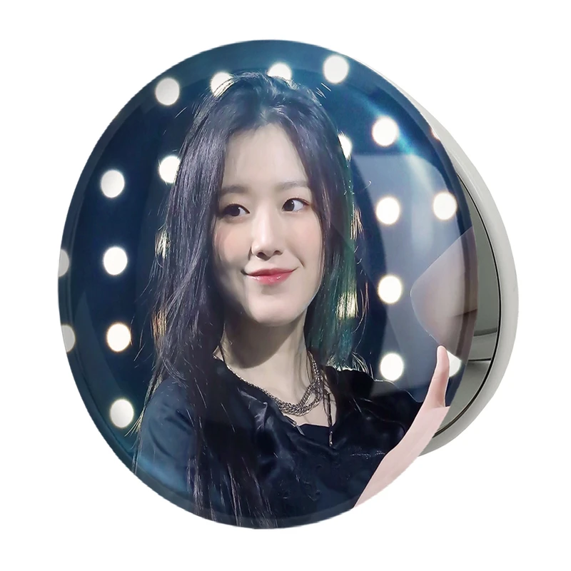 آینه جیبی خندالو طرح شوهوآ گروه جی آیدل Gidle مدل تاشو کد 19546 