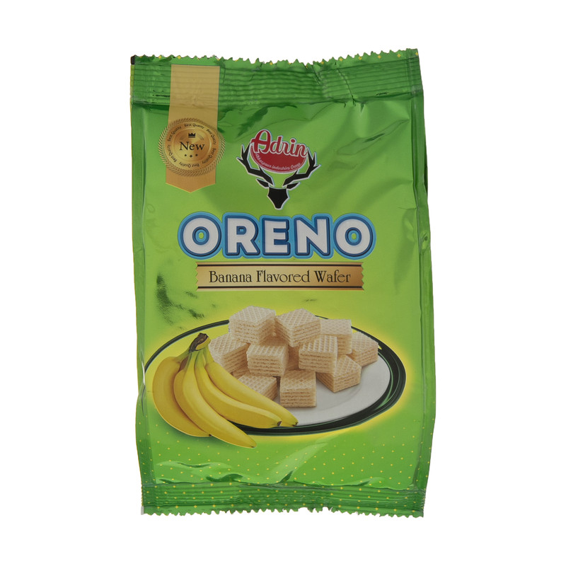 ویفر آدرین با طعم  موز - 80گرم