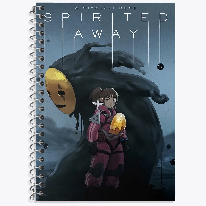 دفتر زبان 50 برگ خندالو مدل سه خط طرح بازی دث استرندینگ (Death Stranding) کد 35151