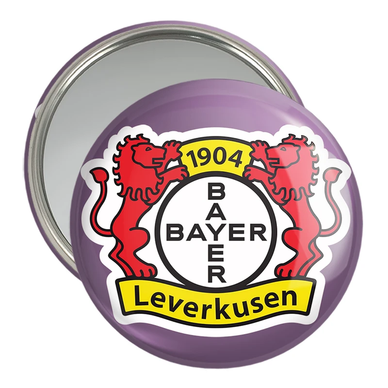 آینه جیبی خندالو مدل باشگاه بایر لورکوزن Bayer Leverkusen  کد 1983
