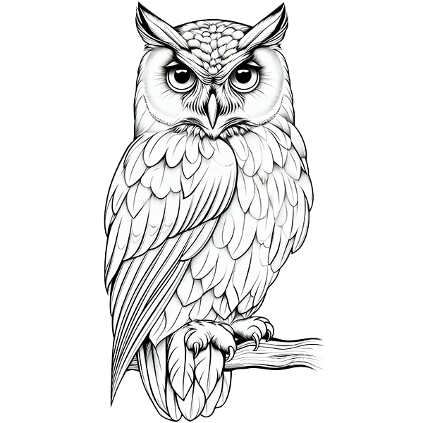 استیکر پارچه و لباس پاد آفرین طرح جغد کد 1302