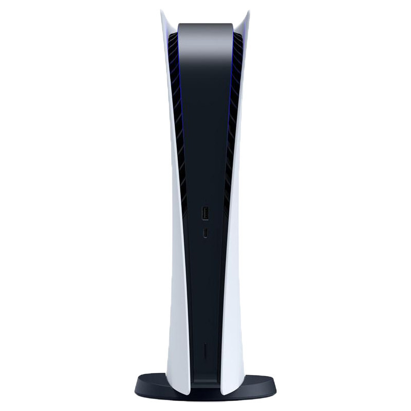 کنسول بازی سونی مدل PlayStation 5 Slim Digital Edition ظرفیت 825 گیگابایت ریجن CFI-2116 اروپا به همراه دسته اضافی و پایه شارژر