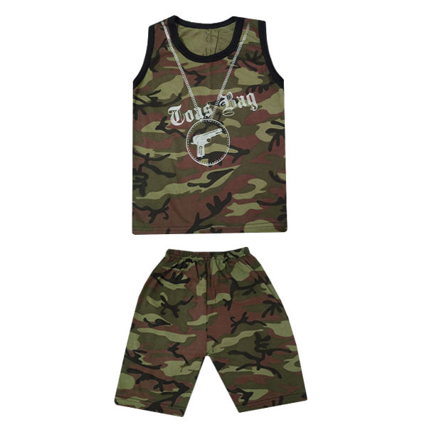 ست تاپ و شلوارک پسرانه مدل B-8