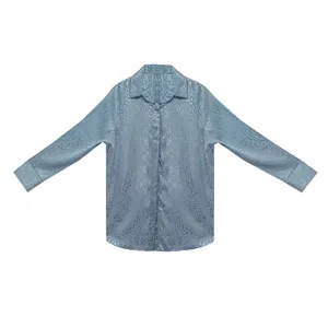 شومیز آستین بلند یقه برگردان زنانه مدل st-1ab