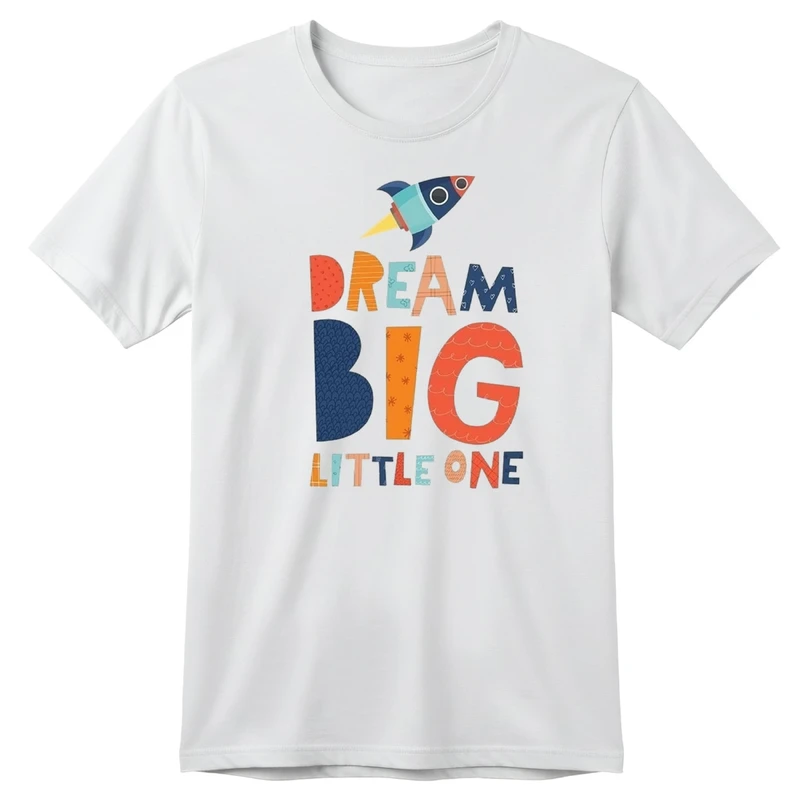 تی‌شرت آستین کوتاه بچگانه مدل نوشته کد p27 